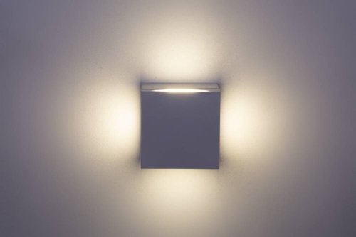 Бра LED CLT 026W WH Crystal Lux белый на 4 лампы, основание белое в стиле современный  фото 4